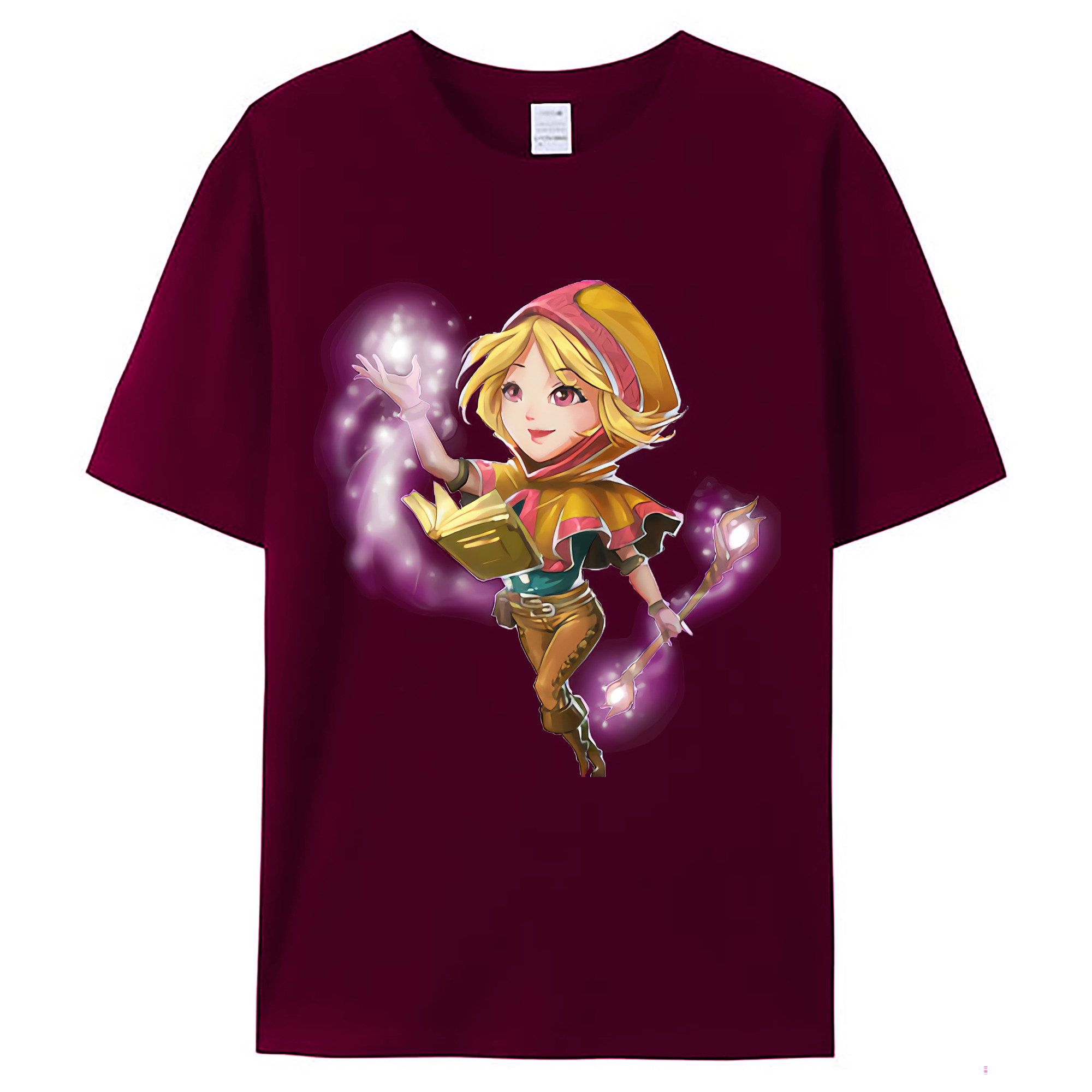 （画像用） リーグ・オブ・レジェンド League of Legends LOL レディースカジュアルプリントTシャツ（綿100％）